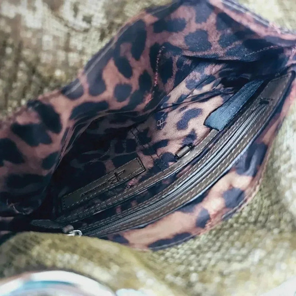 B.Makowsky snake print leather crossbody bag - Picture 8 of 11